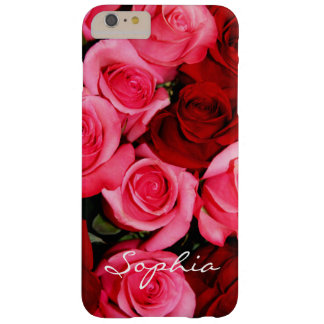 Coque iPhone 6 Plus Barely There Rose, rose et rouge-iPhone 6 Plus Coque