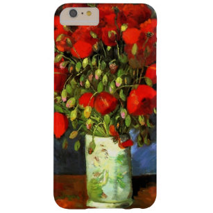 Coque iPhone 6 Plus Barely There Vincent Van Gogh Vase Avec Des Poppies Rouges Art 