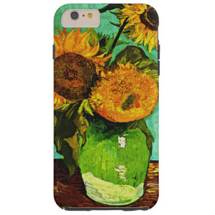 Coque iPhone 6 Plus Tough Van Gogh - Tournesols, Trois