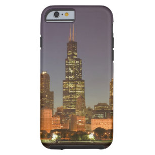 Coque iPhone 6 Tough États-Unis, Illinois, Chicago: Ville Skyline / Soi