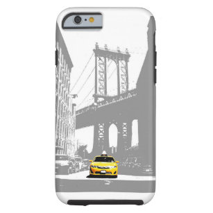 Coque iPhone 6 Tough New York City Nyc Yellow Taxi Pop Art