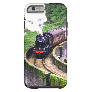 Coque iPhone 6 Tough Train de locomotives sur le pont
