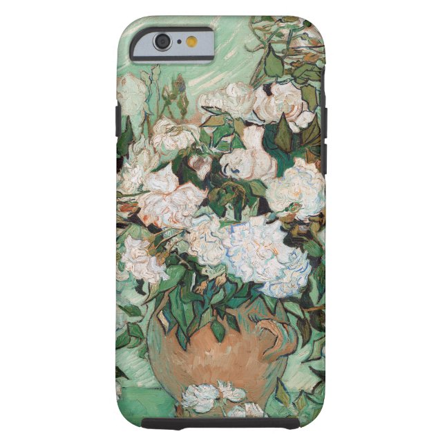 Coque iPhone 6 Tough Vincent van Gogh | Rose, 1890 (Dos)