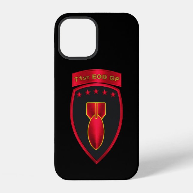 Coque iPhone 71e Groupe de neutralisation d'explosifs et de mun (Verso)