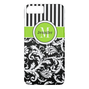 Coque iPhone 7   Damas   Tracées   Lime