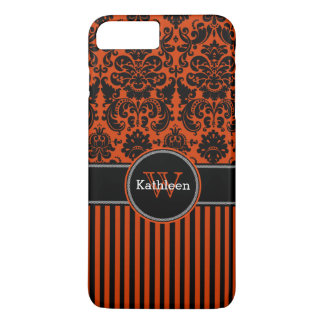 Coque iPhone 7 | Damas | Tracées | Orange