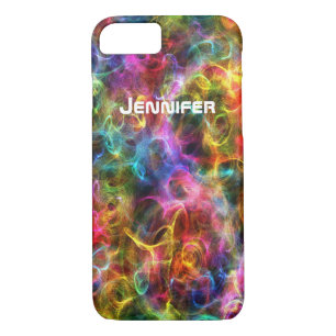 Coque iPhone 7 Lumières arc-en-ciel Personnali
