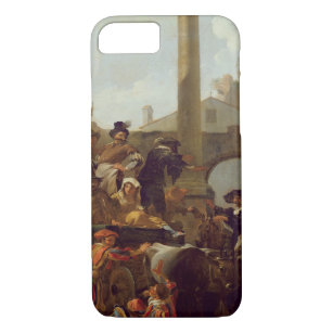Coque iPhone 7 Temps de carnaval à Rome, 1653 (huile sur la