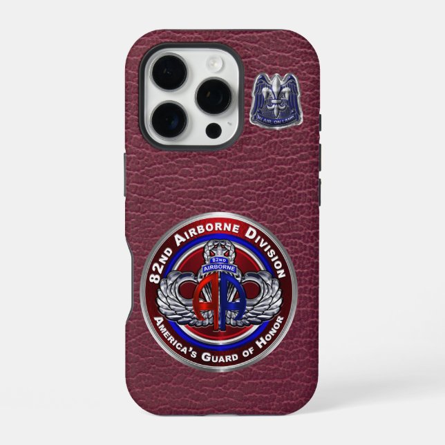 Coque iPhone 82e division aéroportée  (Verso)