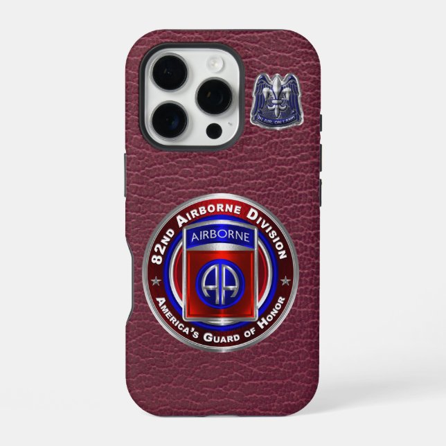 Coque iPhone 82e division aéroportée  (Verso)