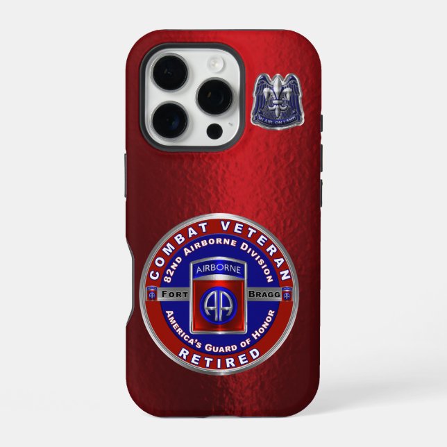 Coque iPhone 82e division aéroportée  (Verso)