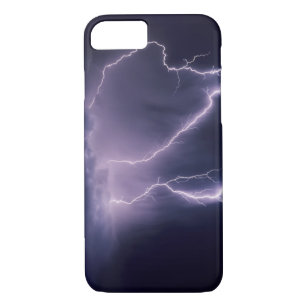 Coque iPhone 8/7 Éclair au-dessus de Salt Lake Valley, Utah.