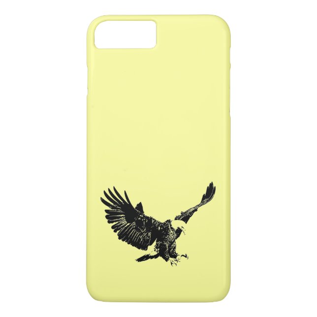 Coque iPhone 8 Plus/7 Plus Landing Eagle iPhone 7 Plus Coque (Dos)