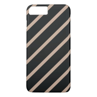 Coque iPhone 8 Plus/7 Plus MOTIF à bande noire et or 7 plus coque