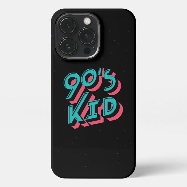 Coque iPhone 90's Kid (Verso)
