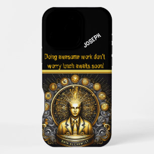 Coque iPhone 16 Pro Max À l'intérieur de l'esprit créatif des scientifique