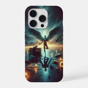 Coque iPhone 15 Pro À l'ombre de vos ailes