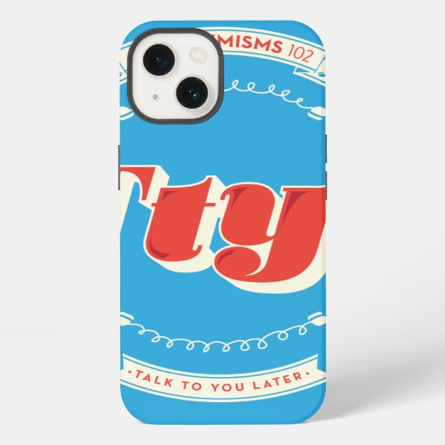 Coque iPhone À plus tard (Verso)