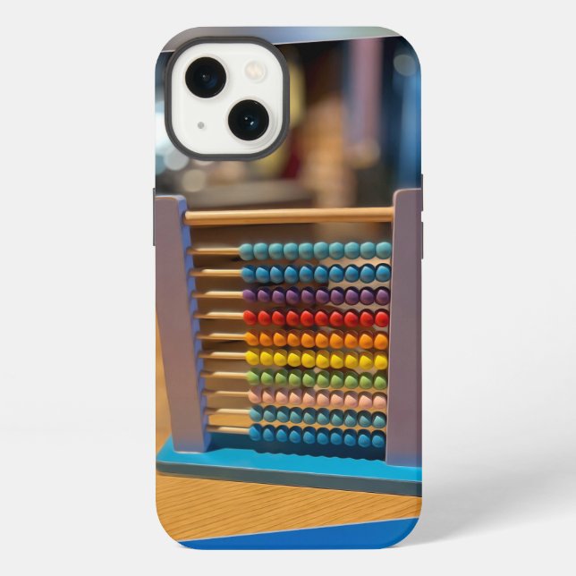 Coque iPhone Abacus premier ordinateur (Verso)