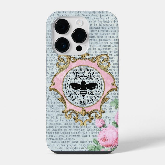 Coque iPhone Abeille de la reine de Buzz (Verso)
