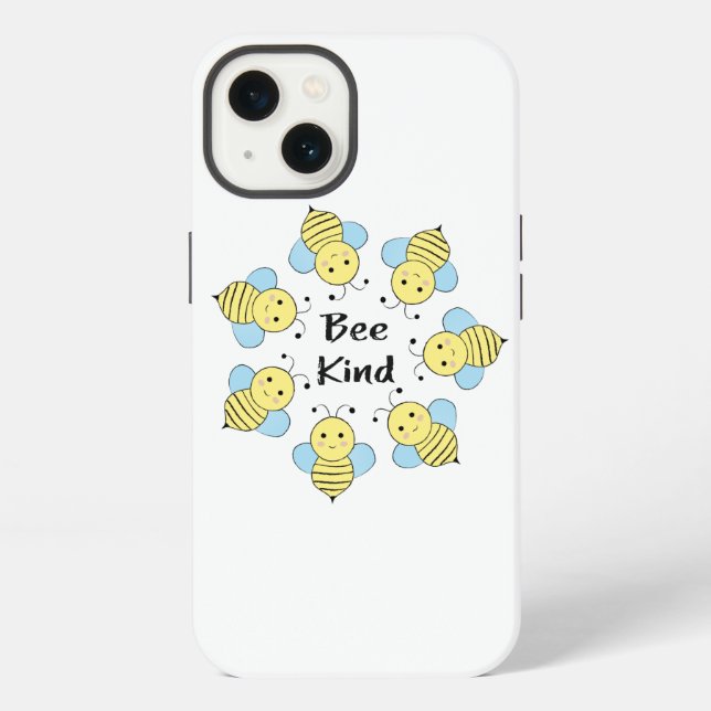 Coque iPhone Abeilles (Verso)