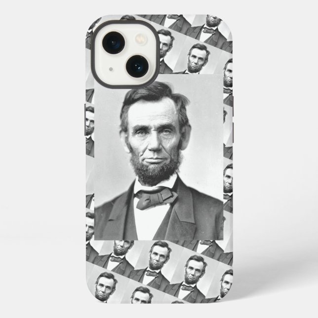 Coque iPhone Abraham Lincoln (Verso)