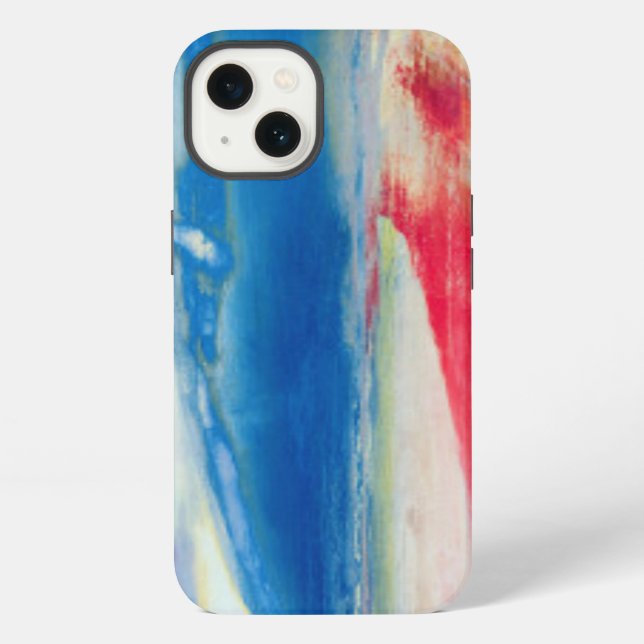 Coque iPhone Abstract Composition (Verso)