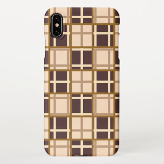 Coque iPhone XS Max Abstract Shades of Brown iPhone XS Max Case