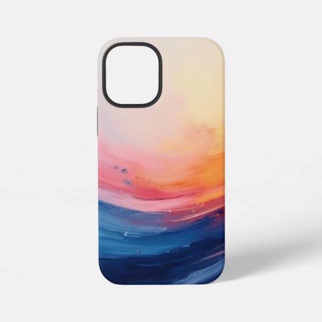 Coque iPhone Abstract Swirl of Warmth and Depth (Verso)