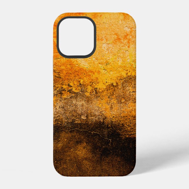 Coque iPhone abstract wall close upabstract,background,black,te (Verso)