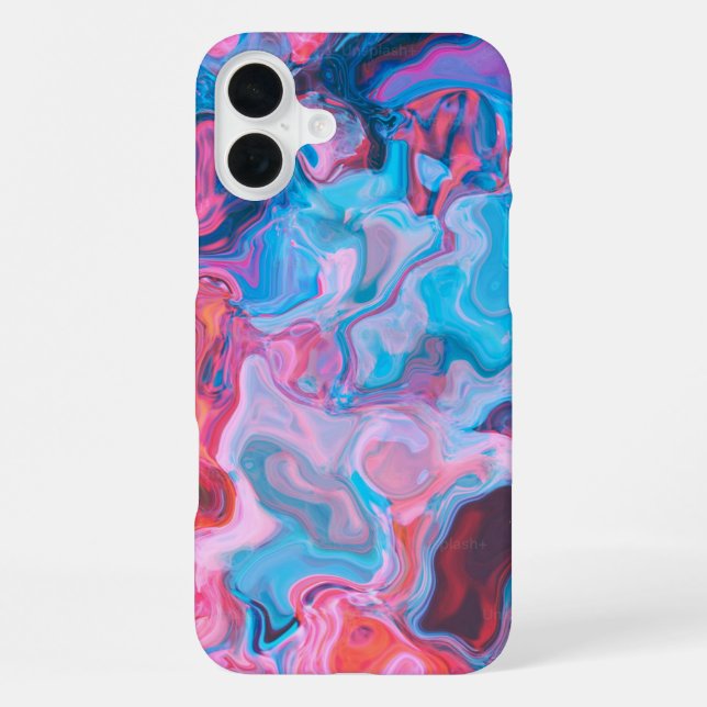 Coque iPhone abstrait (Verso)