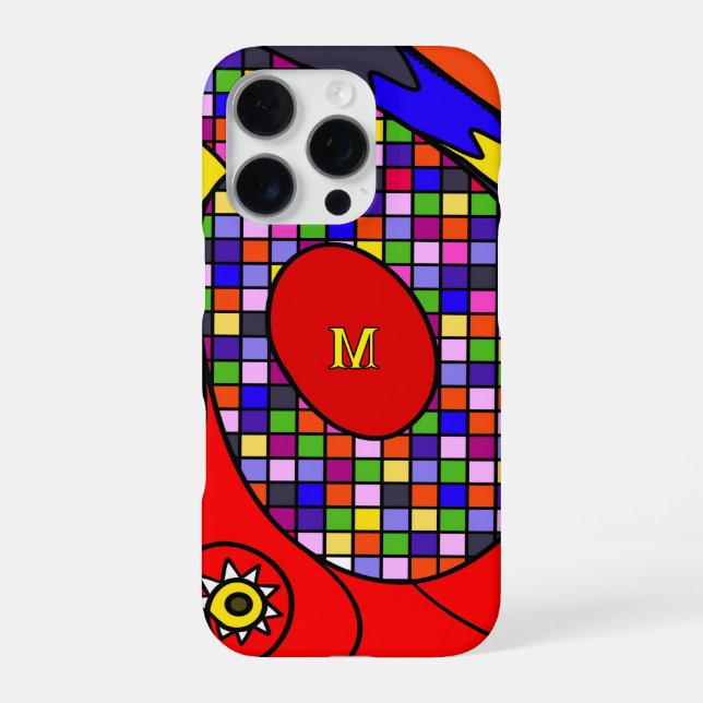 Coque iPhone Abstrait (Verso)