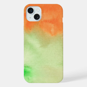 Coque iPhone 15 Plus Abstrait Elegant mixte motif de peinture coloré