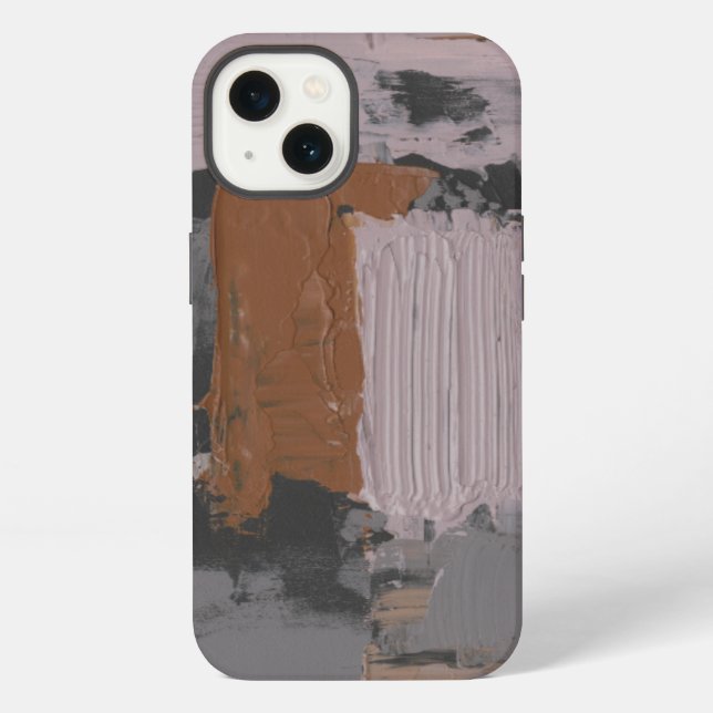 Coque iPhone Abstrait Impasto I (Verso)