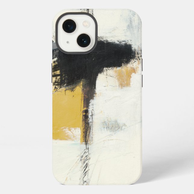 Coque iPhone Abstrait Moderne (Verso)