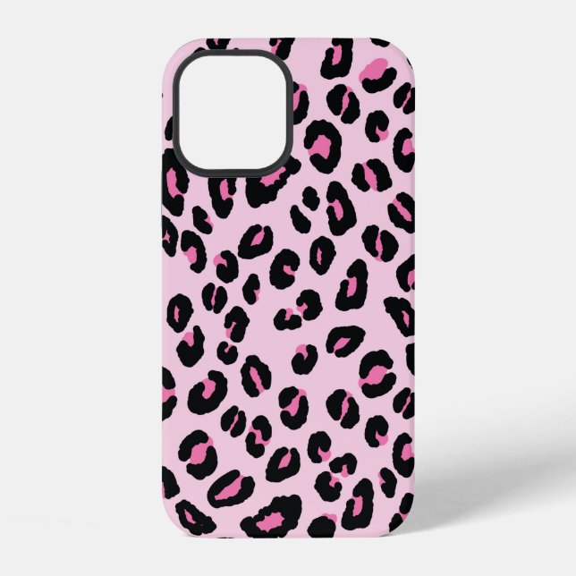 Coque iPhone Abstrait moderne léopard sans couture motif. Anima (Verso)
