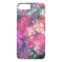 Coque iphone Abstrait rose