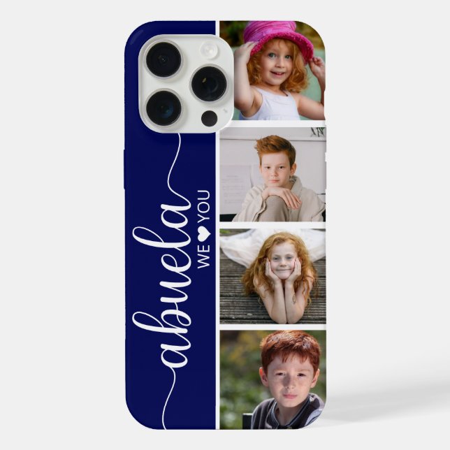 Coque iPhone Abuela 4 Photo (Verso)