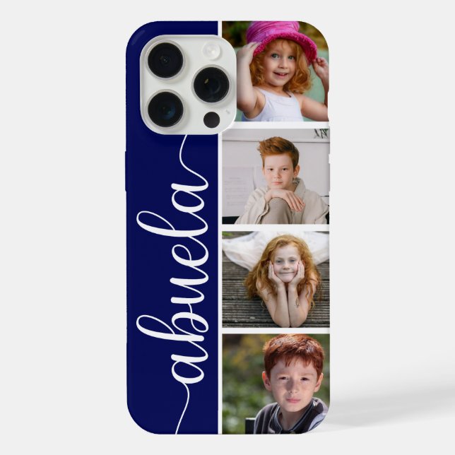 Coque iPhone Abuela 4 Photo (Verso)