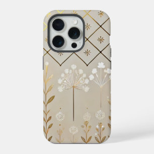 Coque iPhone 15 Pro Accessoires Murugi Pissenlit Doré