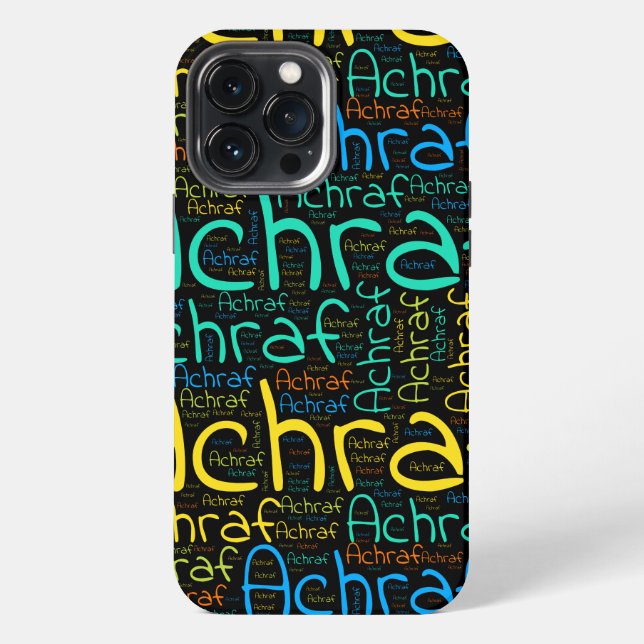 Coque iPhone Achraf (Verso)