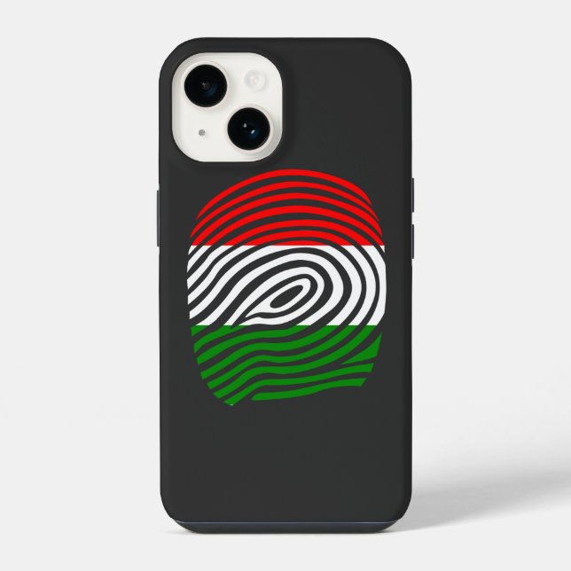 Coque iPhone ADN de Hongrie (Verso)
