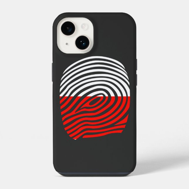 Coque iPhone ADN de la Pologne (Verso)