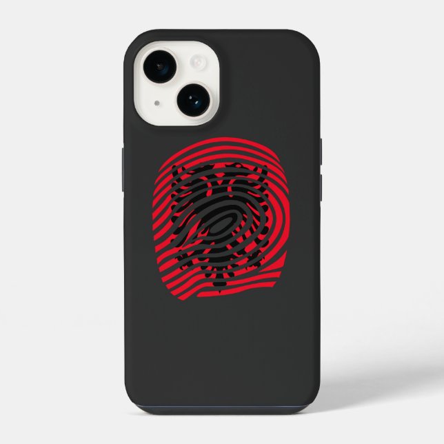 Coque iPhone ADN de l'Albanie (Verso)