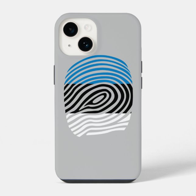 Coque iPhone ADN de l'Estonie (Verso)