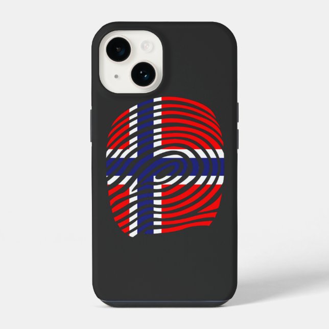 Coque iPhone ADN de Norvège (Verso)