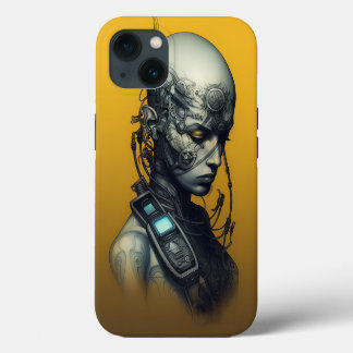 Etui iPhone 13 Ado Cool Cyborg Girl