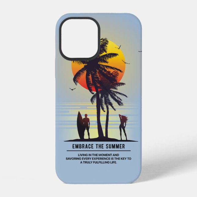 Coque iPhone Adoptez l'été |  (Verso)
