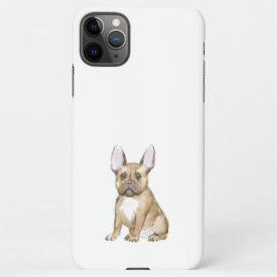 Coque iPhone 11Pro Max Adorable chiot français bulldog