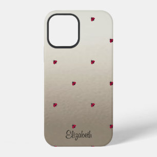Coque iPhone 12 Adorable Mignonne ,Coccinelles,Lumineux-Personnali